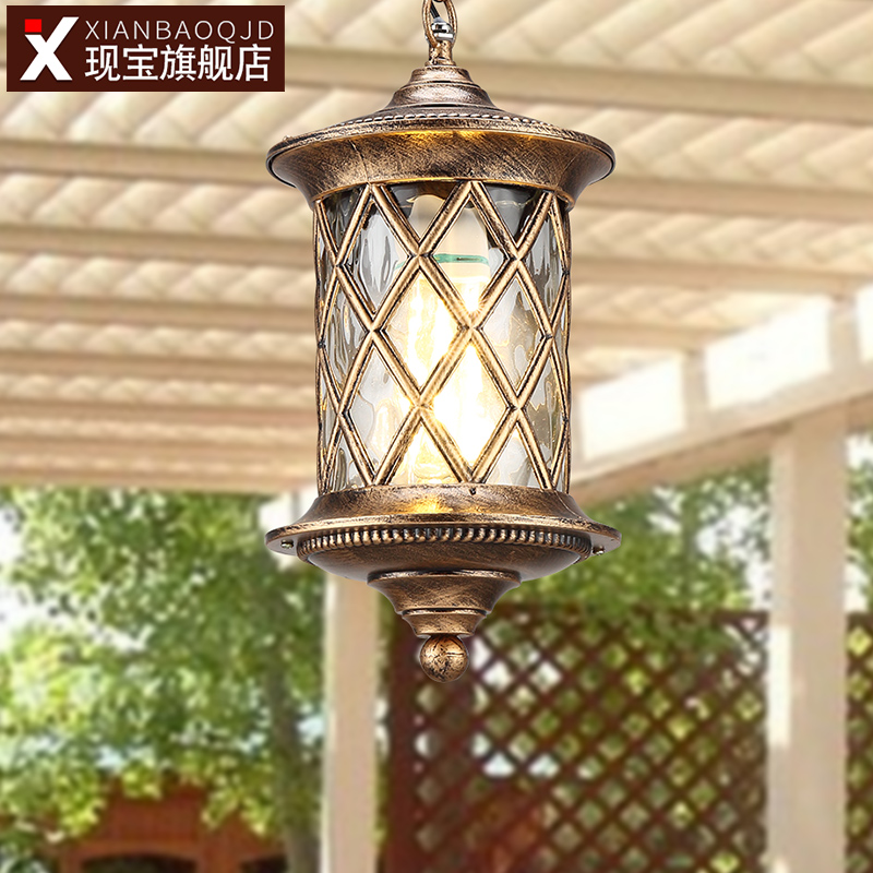 LED可调节户外走廊花园别墅凉亭