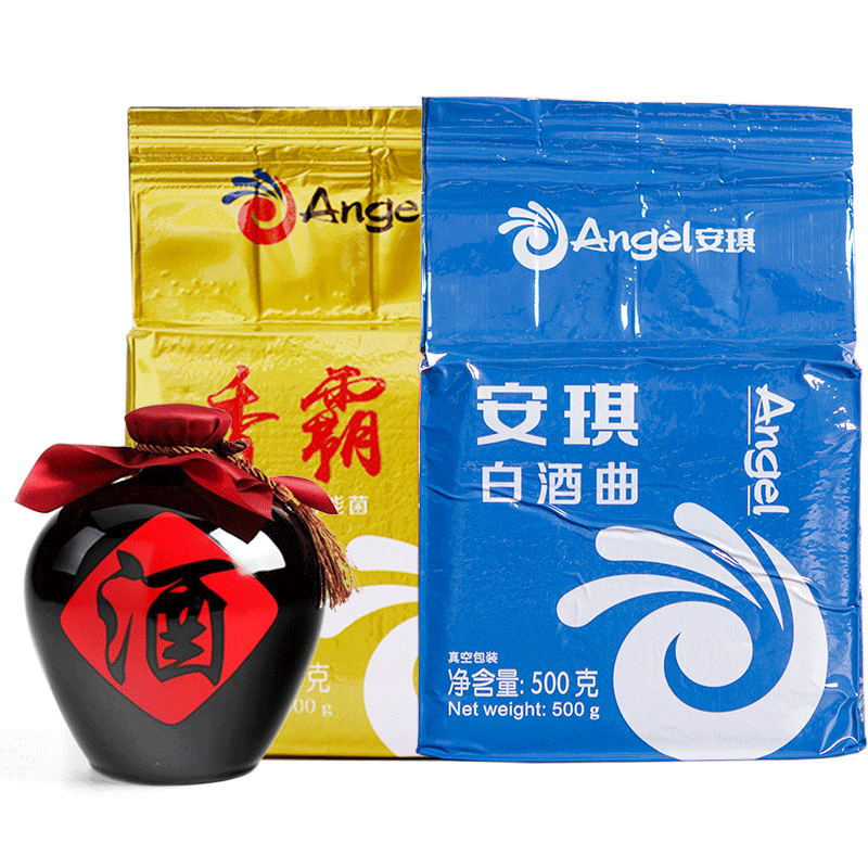 生熟料传统酿酒白酒曲安琪金香霸