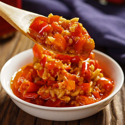 宝爷蒜蓉酱辣椒酱248g4瓶