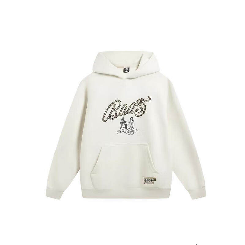 李宁男款卫衣反伍 BADFIVE立体宽松连帽字母品牌LOGO AWDW025