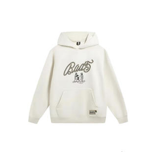 李宁男款卫衣反伍 BADFIVE立体宽松连帽字母品牌LOGO AWDW025