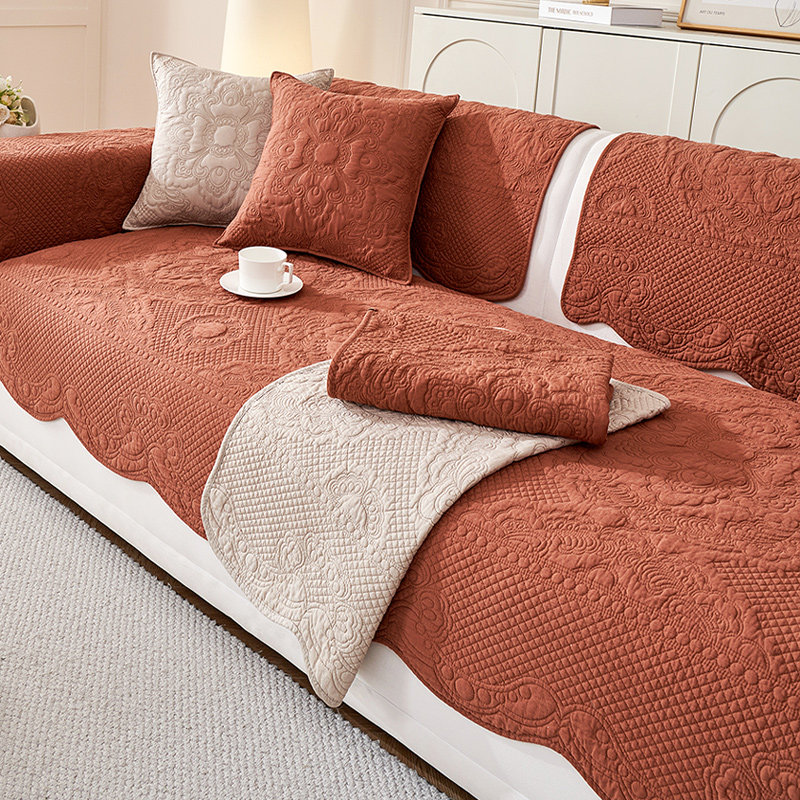 全棉沙发垫四季通用防滑简约现代纯棉布艺坐垫北欧皮沙发套罩盖布,居家布艺,沙发垫,淘宝优惠券,粉丝福利购,淘宝优惠卷