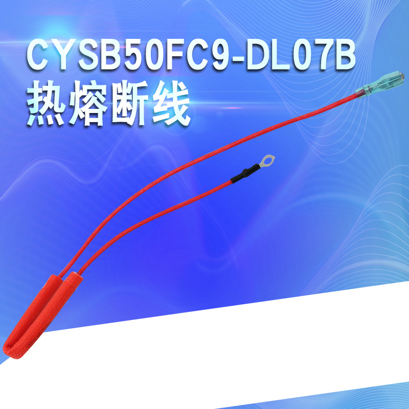 热熔断线CYSB50FD9-100/SY0651电压力锅热敏保险丝线保险管配件