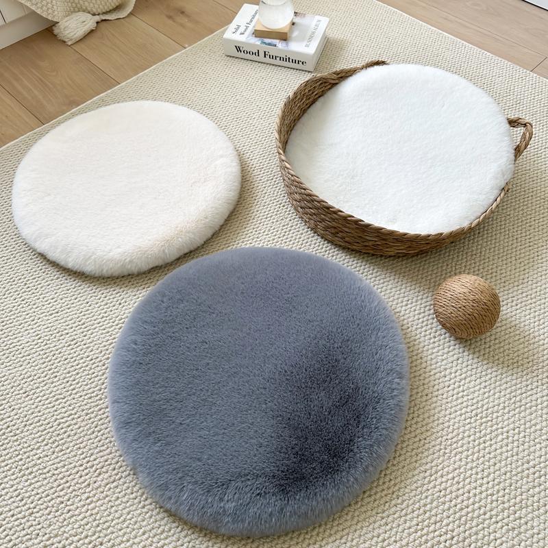 狗垫子冬天睡觉用地垫狗狗加厚睡垫冬季保暖宠物圆形窝垫马尔济斯