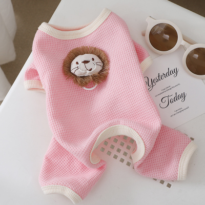 狗狗衣服春夏日薄款四脚衣