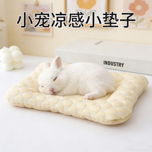 夏季睡觉凉垫仓鼠四季通用垫子宠物趴趴垫凉感宠物猪猪兔兔金丝熊