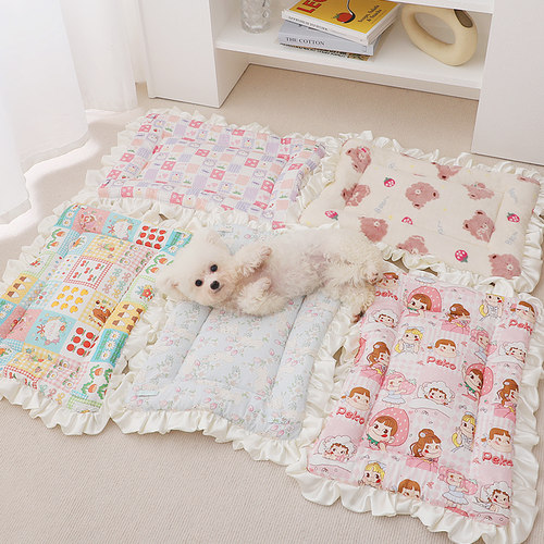 狗垫子狗狗垫狗窝垫子睡觉用比熊小型犬专用宠物垫幼犬双面沙发垫