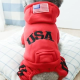 У зимних магазинов для собак в зимних магазинах есть 16 видов цветовой одежды в зимней щенке Тедди четырех -юбкой щенки домашних животных.