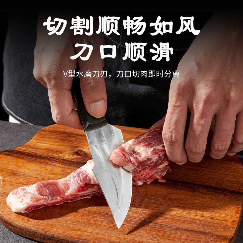 内蒙古手把肉加厚刀具大全高碳钢户外露营小刀锋利家用水果刀刀具