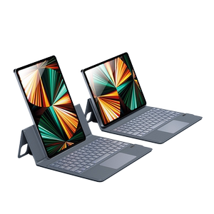 VXJ超薄ipadpro妙控键盘适用2022适用苹果air5无线蓝牙平板10.2保护套12.9一体壳磁吸11横竖屏旋转鼠标套装4