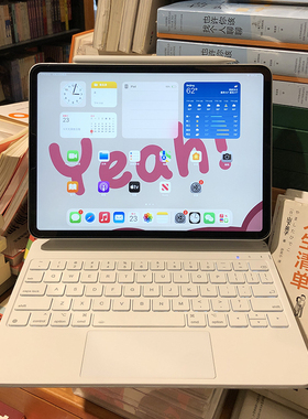 2024ipad妙控键盘适用苹果ipadpro蓝牙键盘air6悬磁浮磁吸12.9双面夹10代保护套平板5一体式带触控板10.9壳4