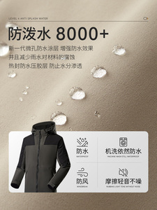 风衣定制工作服印logo字攀岩俱乐部刺绣团体服装春秋连帽单冲外套