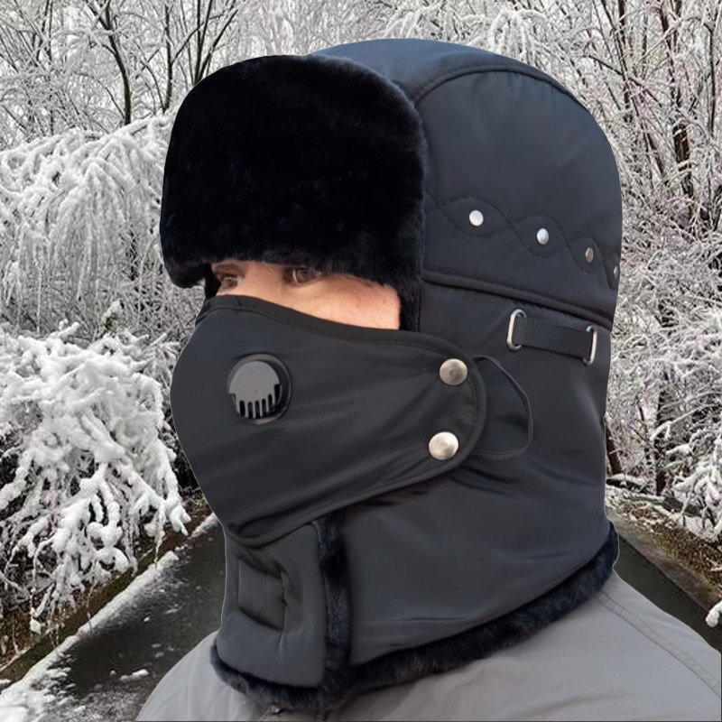 帽子男冬天加绒加厚保暖雷锋帽骑车防风防寒护耳东北帽电动车棉帽,服饰配件/皮带/帽子/围巾,帽子,淘宝优惠券,粉丝福利购,淘宝优惠卷