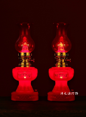 入伙新居老式电子复古煤油灯