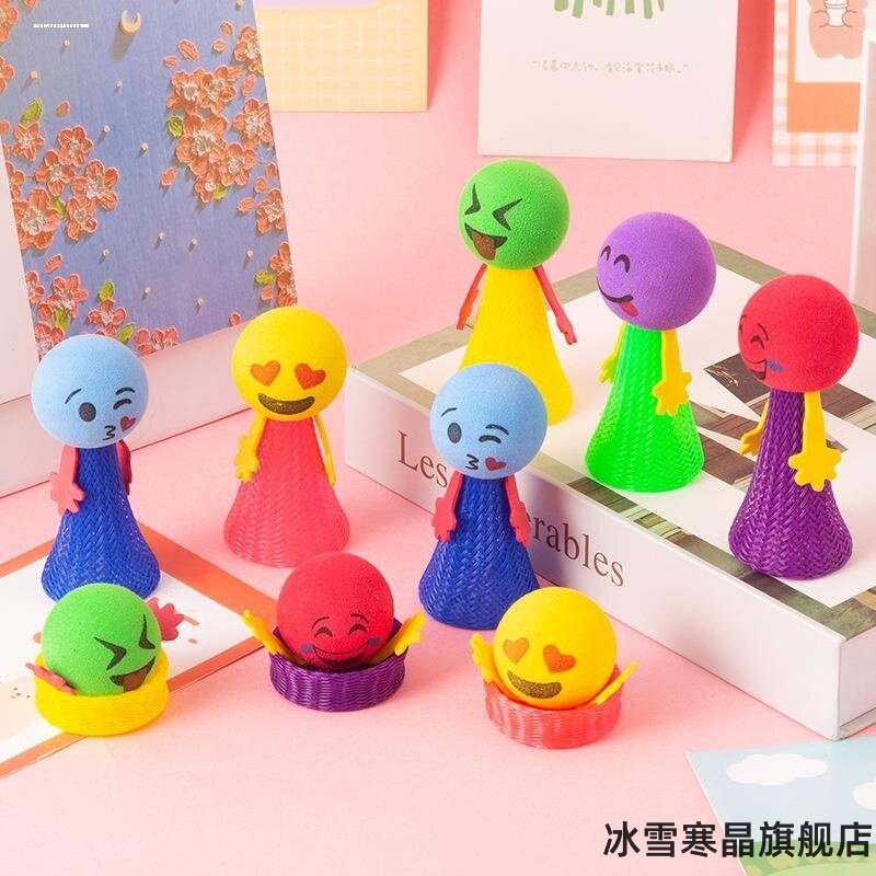 儿童礼物弹跳娃娃解压摆件好玩的东西创意整蛊货学生