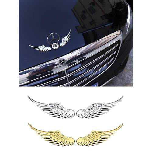 老鹰翅膀金属汽车尾标贴车标改装