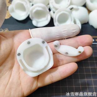 gsc头壳 gsc粘土人后脑壳 ob11娃用光头可拆分头壳ob11假发头壳