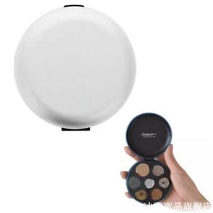 日币收纳分类神器硬币夹盒零钱包 ABS材质塑料圆形硬币盒便捷式