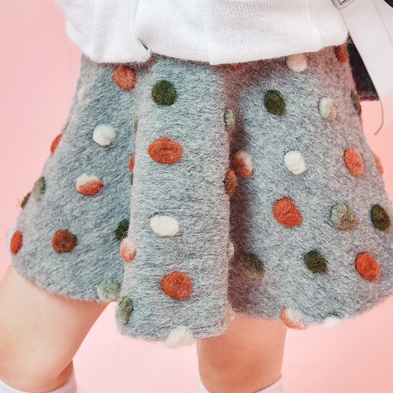 Jupe fillette GXG KIDS en laine - Ref 2051702 Image 3