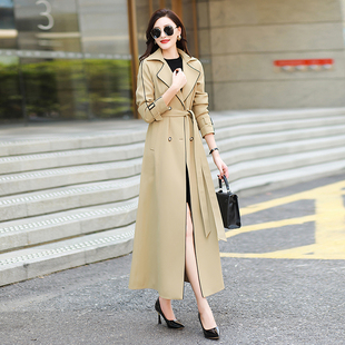 2025巨好看的风衣外套女款秋新款高端大气上档次修身长款大衣3133