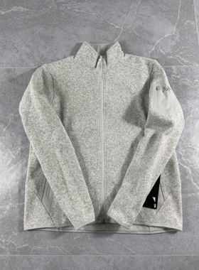 正品现货 Arcteryx始祖鸟Covert Cardigan灰色抓绒男女款夹克外套