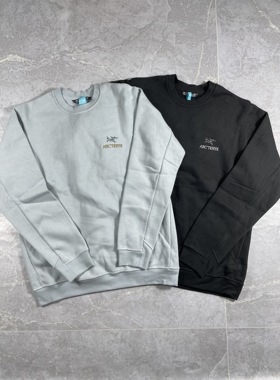 正品现货 Arcteryx始祖鸟 EMBLEM新款春秋男女情侣款长袖圆领卫衣