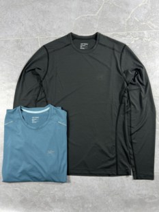 正品现货Arctervx始祖鸟 Motus速干 ionia羊毛 LS圆领长袖卫衣T恤
