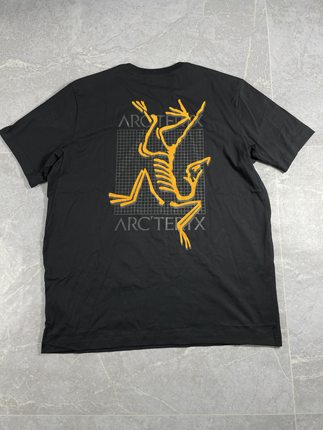 正品现货Arcteryx始祖鸟Multi Bird 后背字母Logo龙年限定短袖T恤