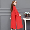 Chinese style Chiffon Cape summer Mid length version Split ends Cardigan ultrathin coat have more cash than can be accounted for Overknee Shawl Outside the ride