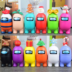 12款among us在我们之中太空狼人杀手办游戏周边摆件模型公仔玩具