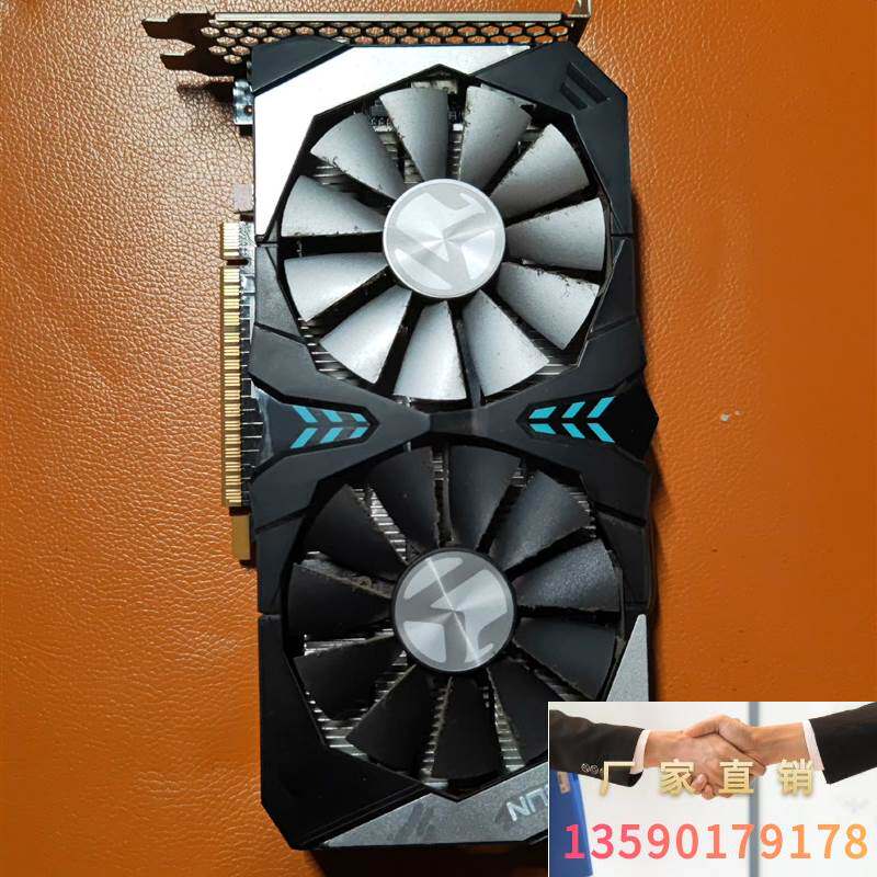 铭瑄ms-gtx1050终结者2g游戏工作室退下的,无修无暗