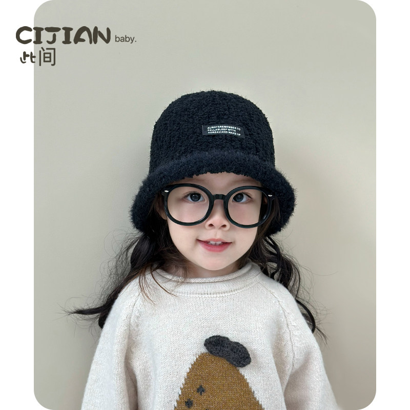 宝宝帽子秋冬季婴儿防风盆帽男宝女宝韩版毛绒帽儿童保暖渔夫帽潮,童装/婴儿装/亲子装,帽子,淘宝优惠券,粉丝福利购,淘宝优惠卷