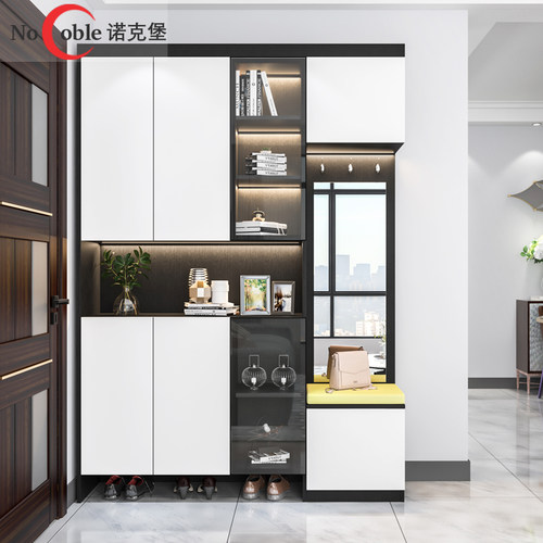 家用门口收纳简约现代大容量鞋柜