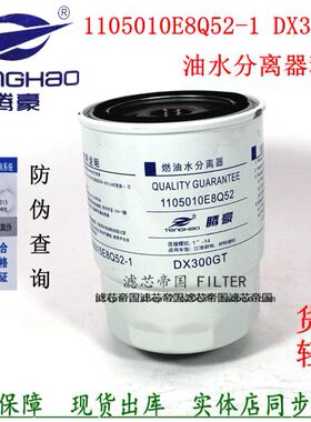 江淮帅铃新骏铃潍WP3柴油滤清芯1105010E8Q52-1油水分离器DX300GT