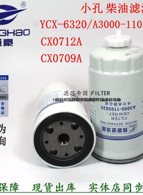 玉适配柴油滤清器CX0712A 1117050-29DB A3000-1105020 CX0709A芯