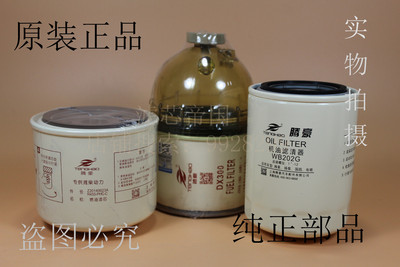 江淮骏铃跃进H500潍柴 DX300TB2柴油滤芯 Z20140023A滤清器WB202G