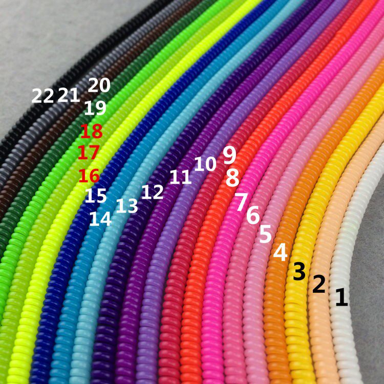 iphone蘋果安卓創意數據線保護線耳機彈簧保護線 DIY電話保護線在類目 3C數碼配件, 數碼包/收納/整理, 耳機繞線器中 - 來自Buy2taobao.com提供專業的淘寶代購服務