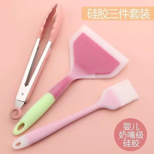烙饼硅胶铲耐高温不粘锅专用铲子不伤锅烘焙刮刀厨房家用硅胶铲子