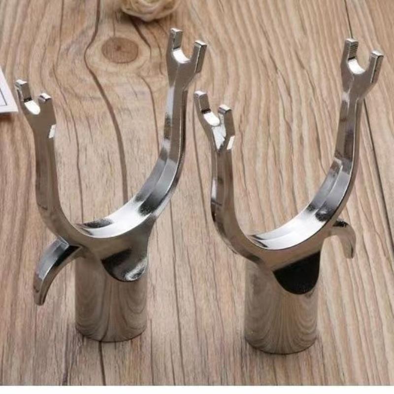 家用晾衣塑料叉头撑衣杆晾晒叉头伸缩收衣杆配件铝合金晾衣叉头子