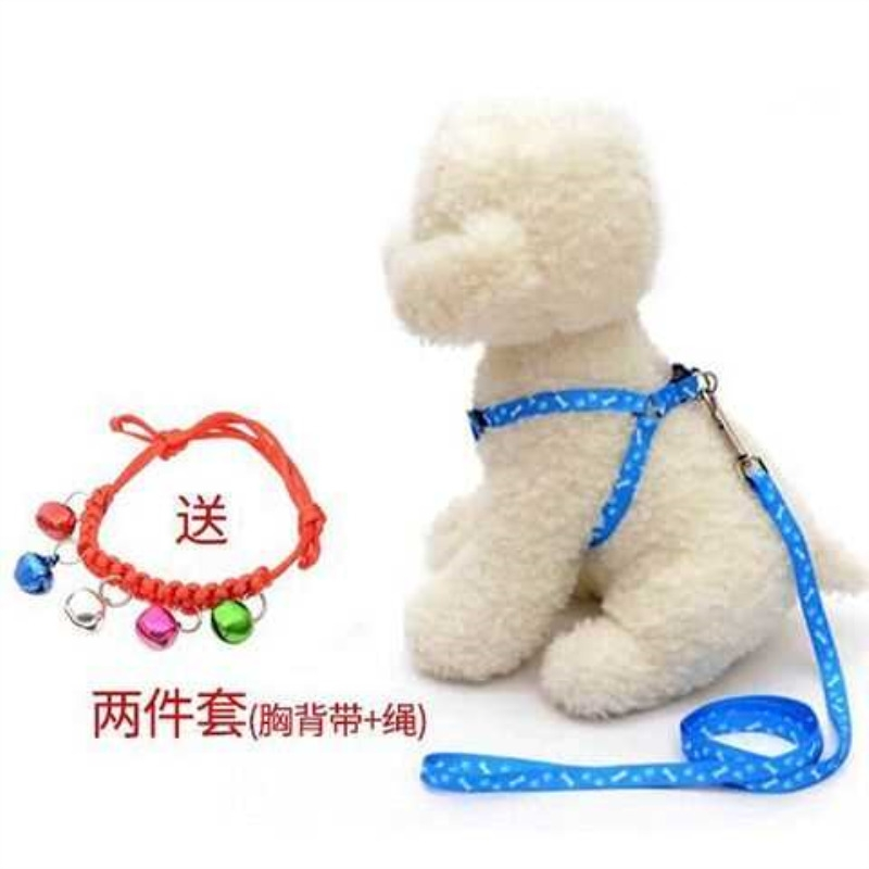 狗绳猫绳兔绳涤纶印花胸背带牵引绳宠物绳狗绳狗链狗狗用品