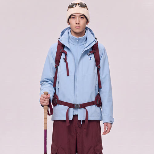 比亚迪腾势汽车工作服冬季冲锋衣