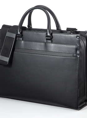 日本SANWA高档设计高级感耐用日式公文包女14大容量手提笔记本电脑包办公单肩背商务包15.6男士水杯出差16寸