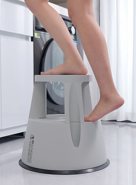 日本SANWA山业梯凳置物架两步梯脚踏高低梯凳家用踩高梯稳定凳子取物凳踏脚凳多功能凳子移动凳