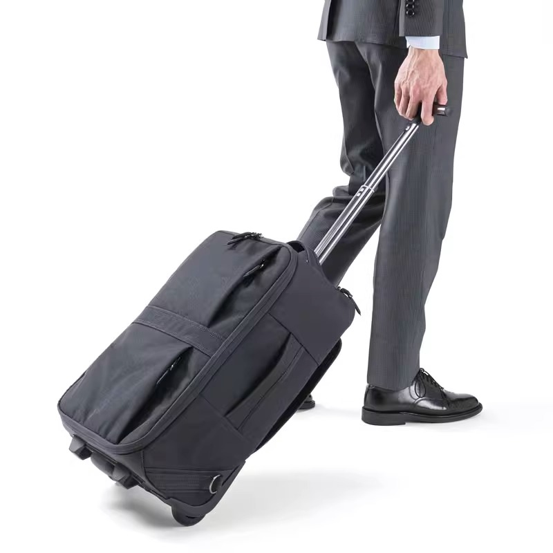 日本山业双肩单肩拉杆包