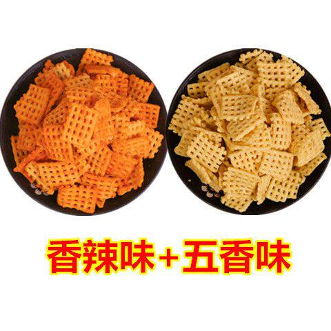 商用大包装锅巴5斤10斤一整箱老式花椒锅巴饭店专用零食散装批发