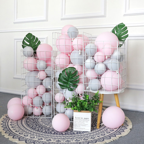 铁艺网格场景布置打卡橱窗装饰品