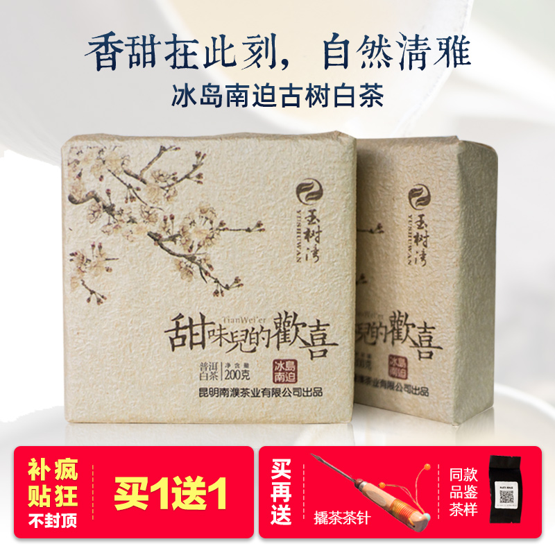 2024春冰岛南迫古树云南白茶砖