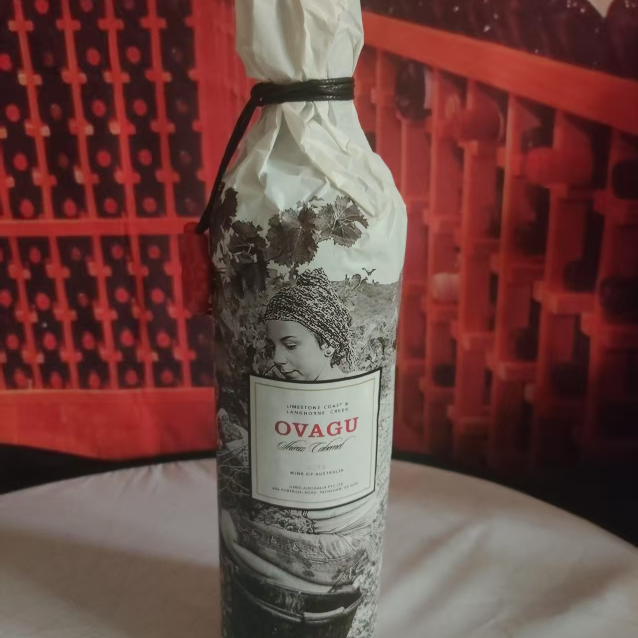 OVAGU澳大利亚16.5度奧瓦谷干红葡萄酒西拉子赤霞珠送礼婚宴包邮
