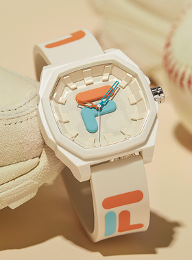 FILA斐乐老爹风手表初高中大学生运动防水时尚腕表男女生礼物6105