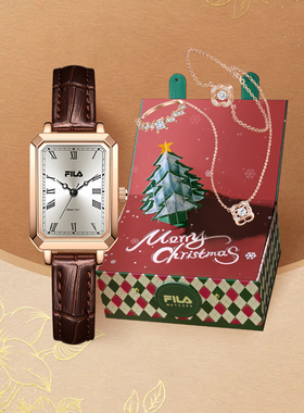 FILA斐乐复古手表礼盒轻奢腕表生日礼物小表盘送女朋友送闺蜜6512
